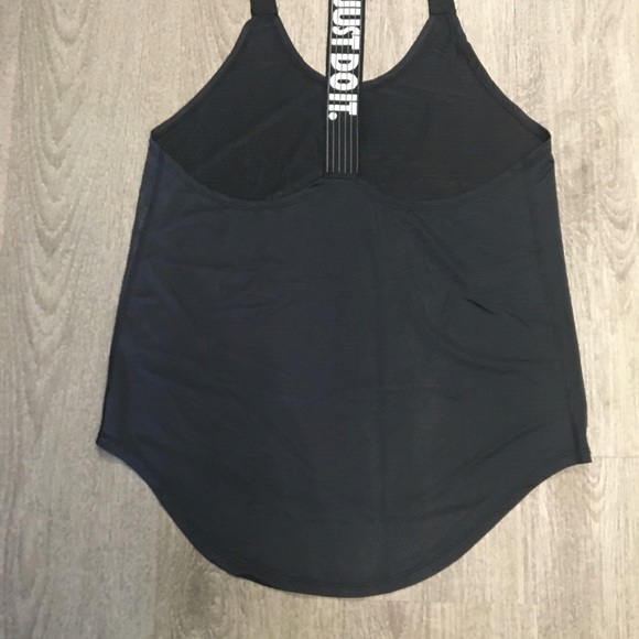 Nike Tech Halter Style Black Top - Picture 4 of 4